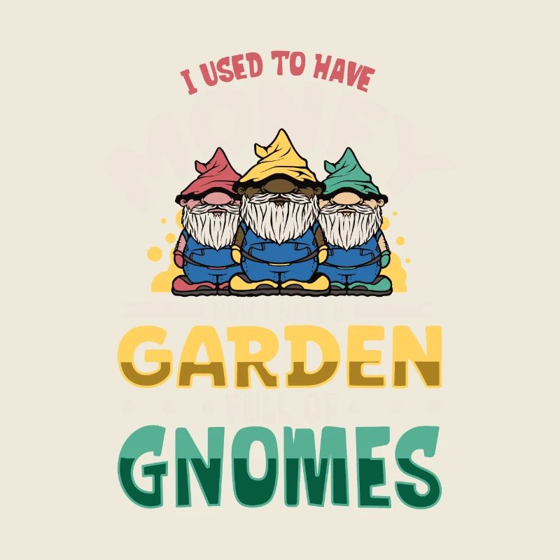 Ich habe einen Garten voller Gartenzwerge