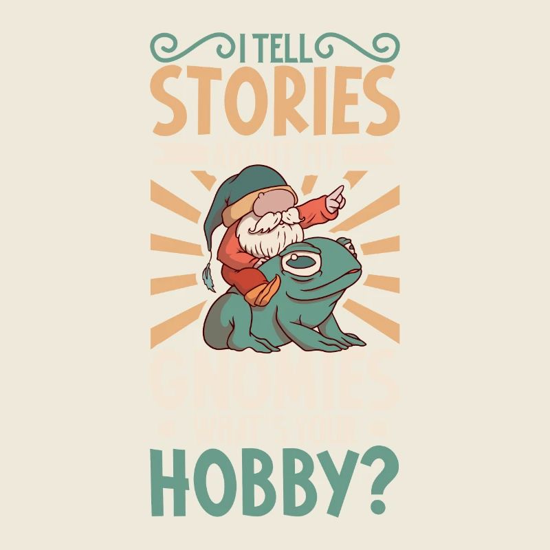 Ich erzähl Geschichten über Gartenzwerge