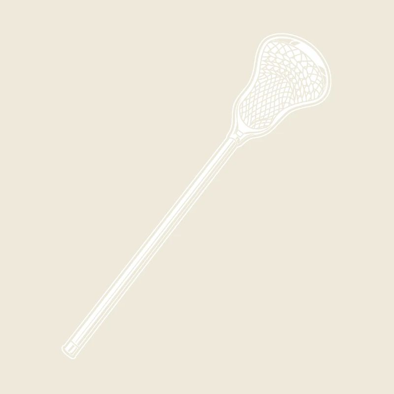 Lacrosse Stick Drawing