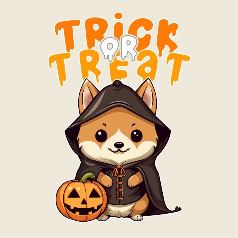 Halloween Design Shiba Inu Design