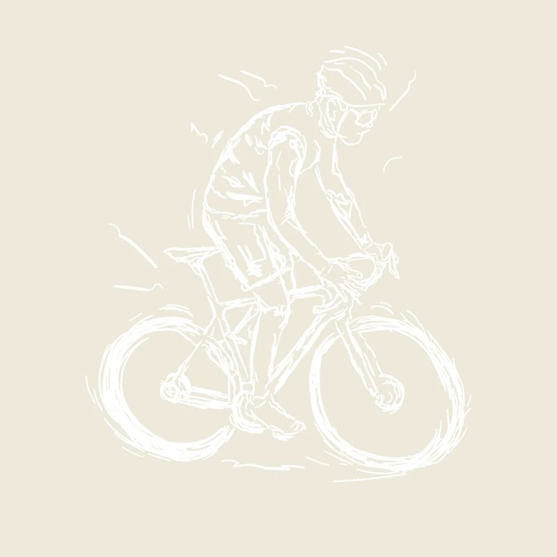 Dessin cycliste