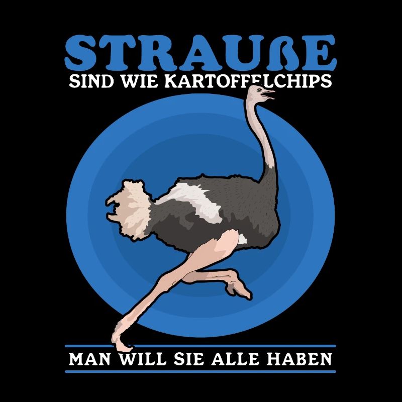 Strauß Vogel Straußenliebhaber Strauße Geschenk