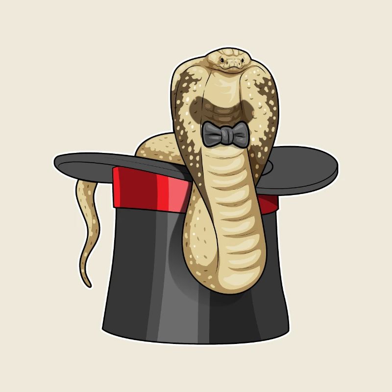 Snake Wizard Cylinder
