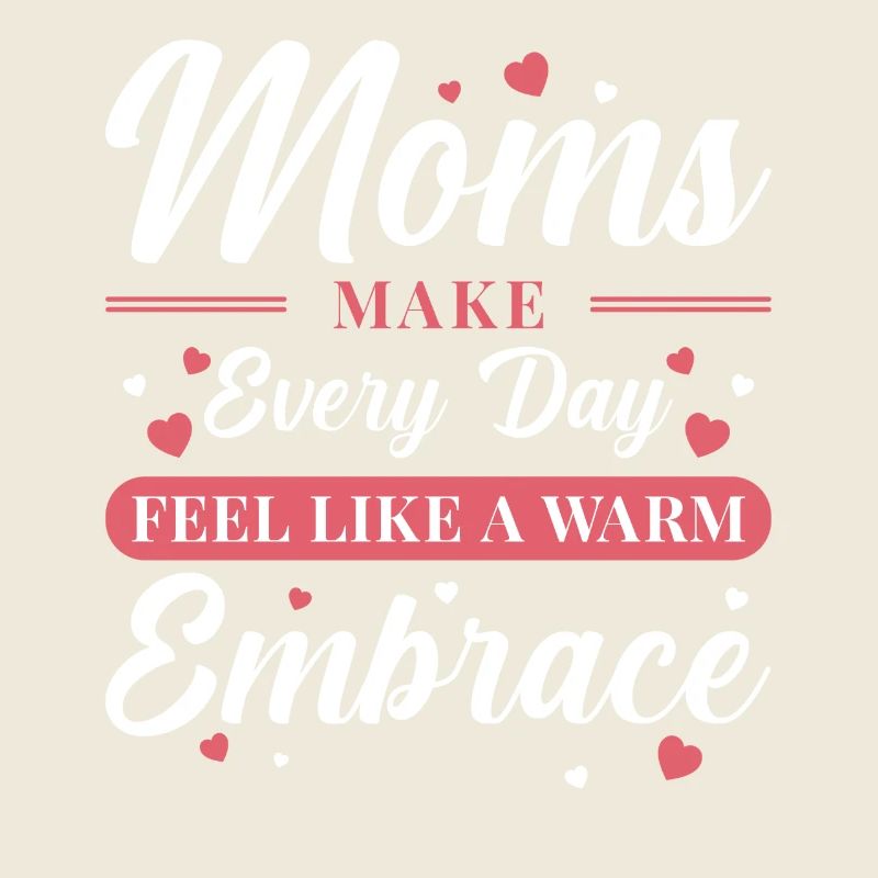 Mama Umarmen Mutter Liebe Inspiration Geschenk