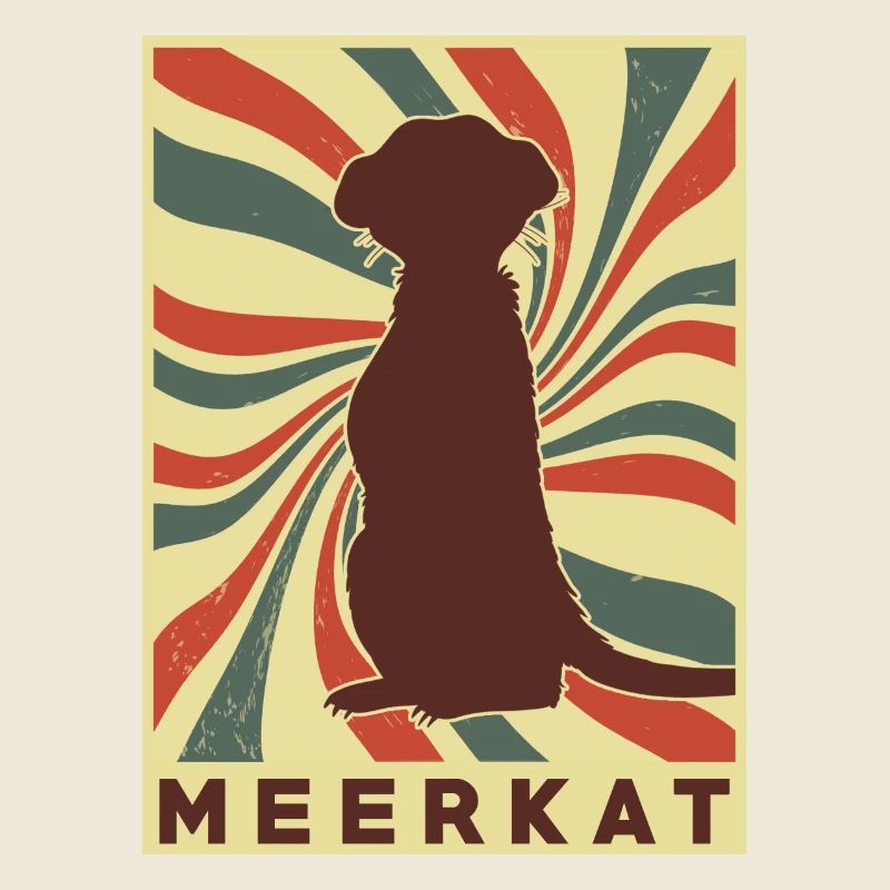 Suricate Rétro Vintage