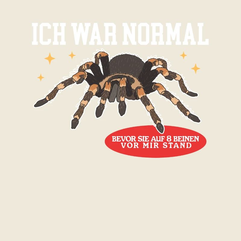 Tarantula on 8 legs spider gift