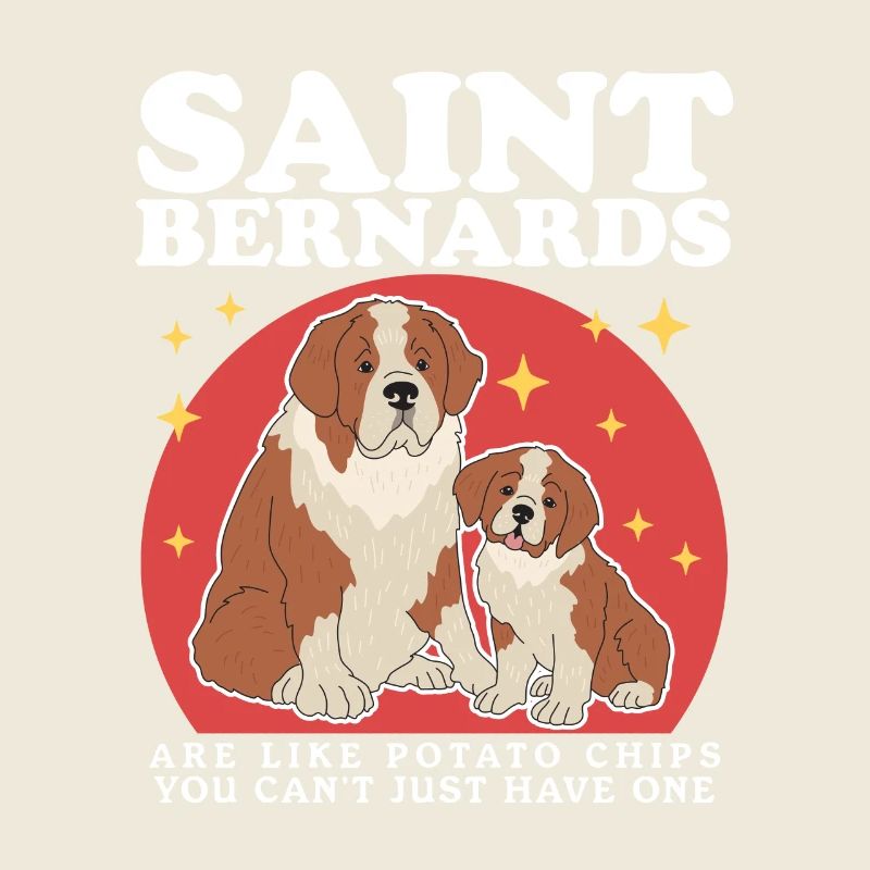Chien Saint-Bernard Cadeau pour chien Saint-Bernard