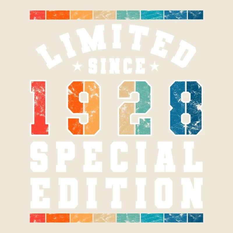 Limited Edition since 1928 Geburtstag Geschenk