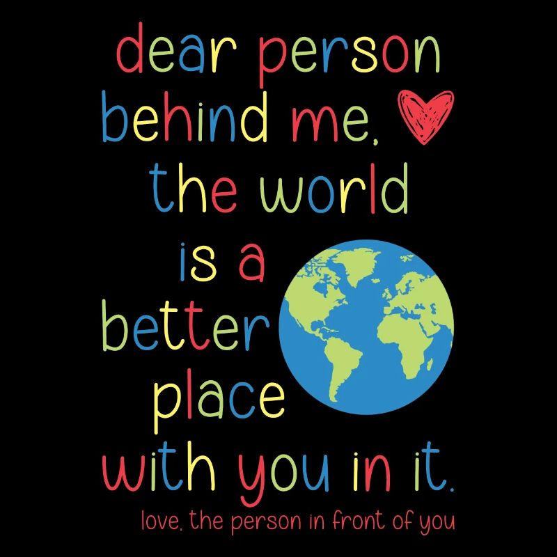 Liebe Person Hinter Mir