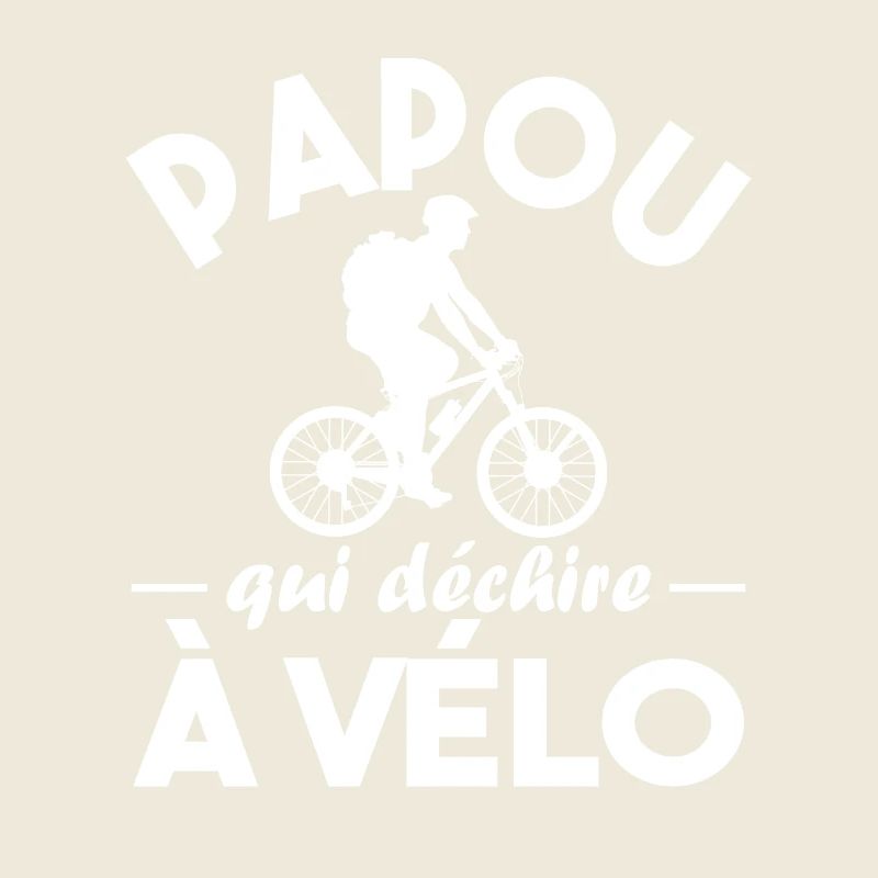 Papou qui déchire à Vélo