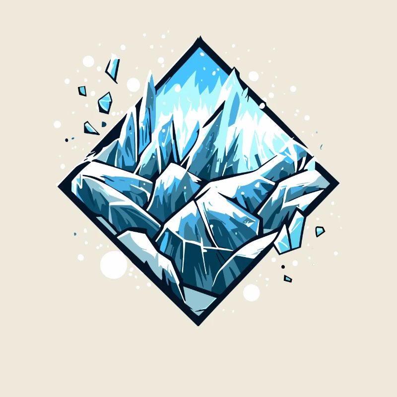Eiskristalle Eiszapfen Winterlandschaft
