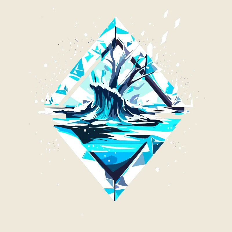 Schnee Eiskristall Winterlandschaft