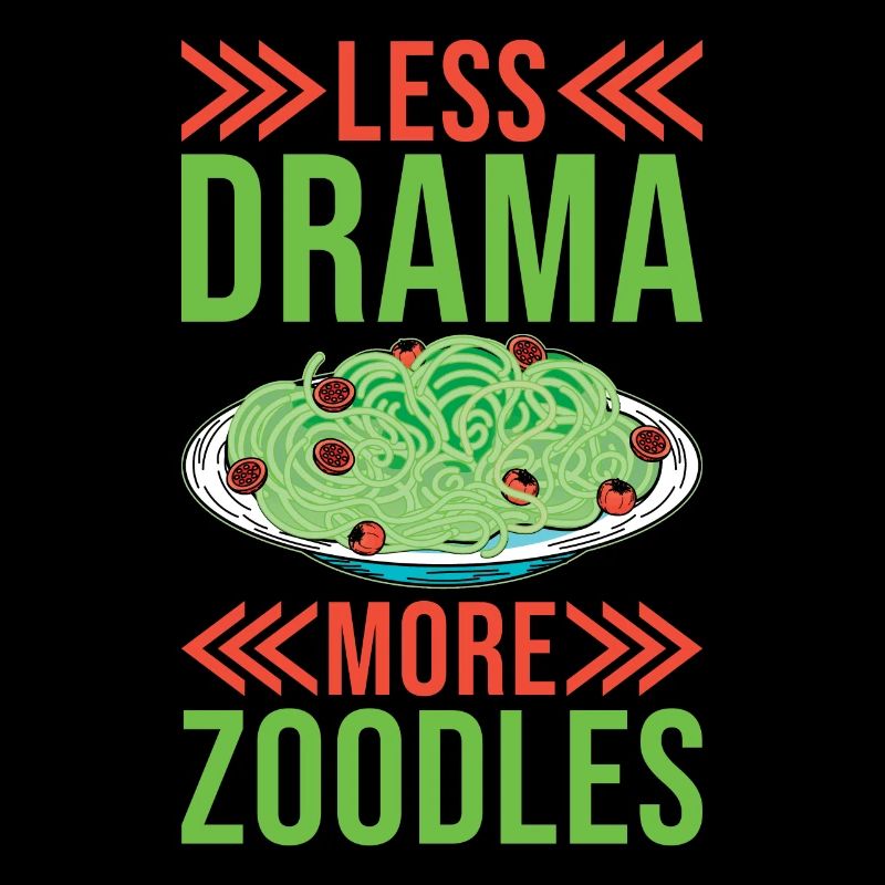 Zoodles Zucchini Pasta Spruch