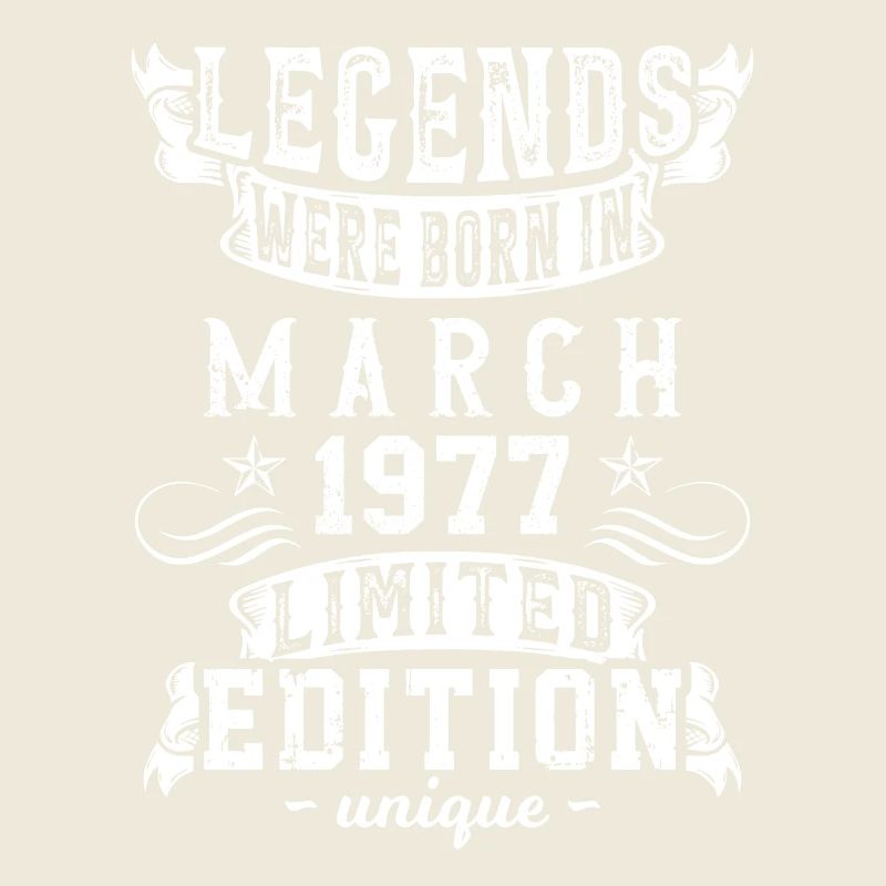 Anniversaire Mars 1977 année Edition Limitée