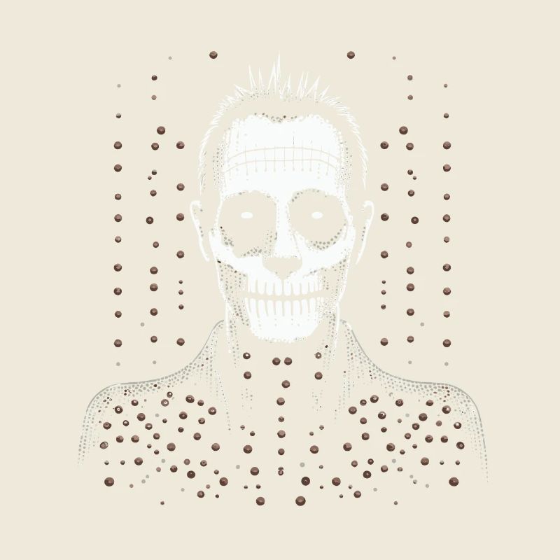 Genähtes Frankenmonster oder Zombie