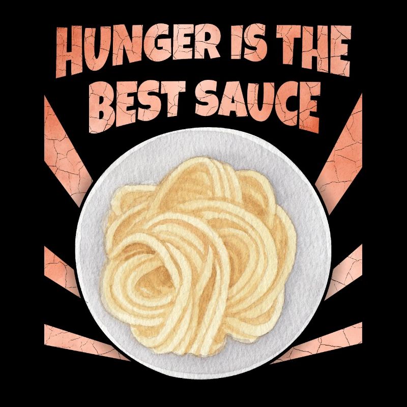 Nudeln, Spaghetti, Pasta lustiger Spruch