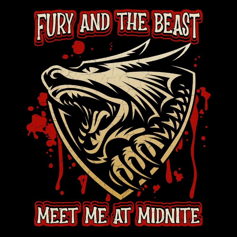 Werwolf und Blutspritzer, Spruch, Zombie-Monster