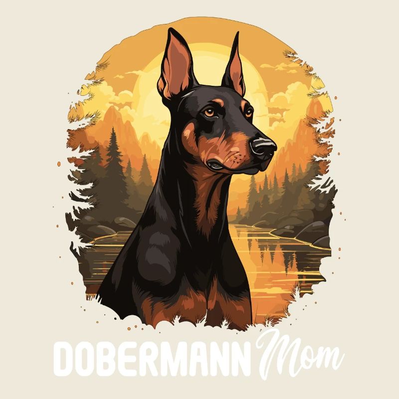 Hund Dobermann
