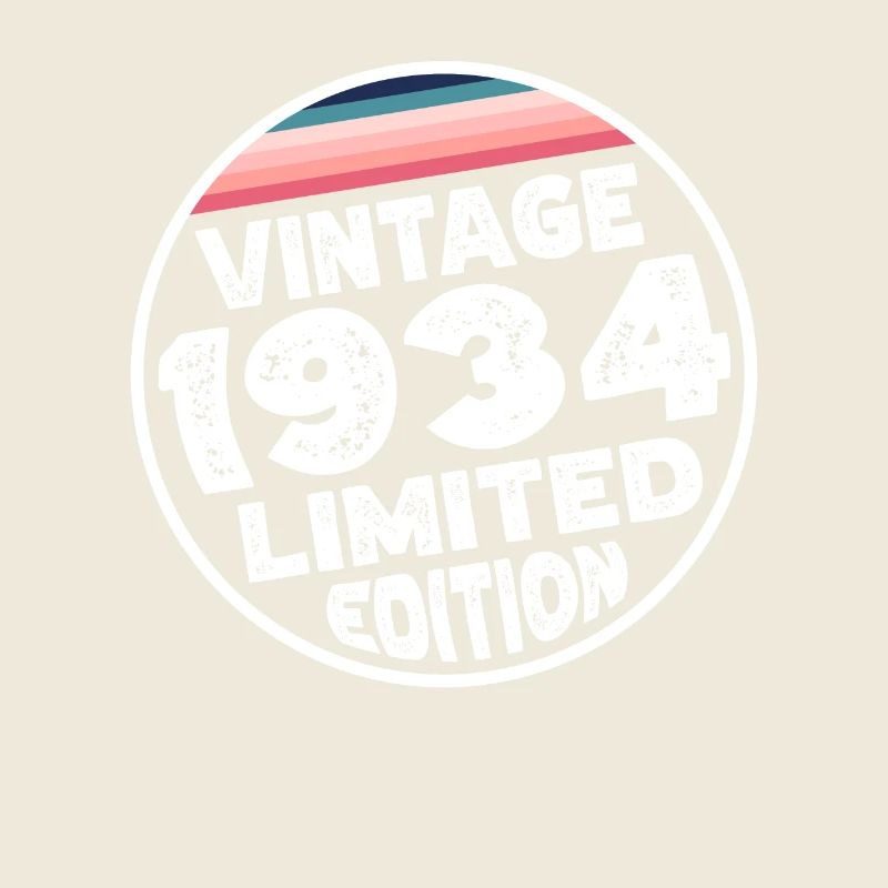 Limited Edition since 1934 Geburtstag Geschenk