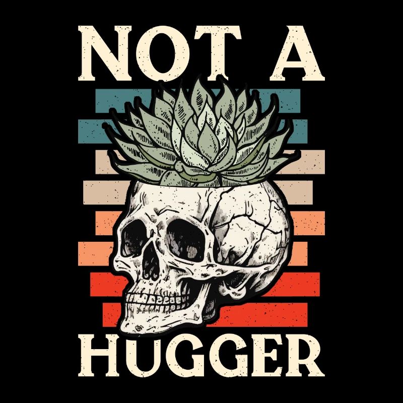 Succulent Not A Hugger Loves Cactus Plants Garden