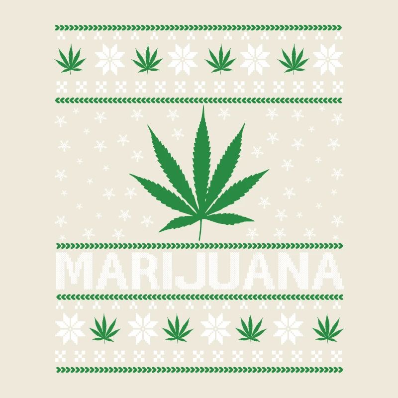Noël de la marijuana, joyeux Noël