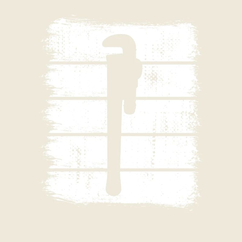 Water Pipe Wrench Sketch