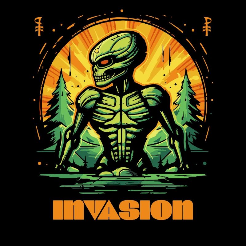 Invasion extraterrestre de la nature