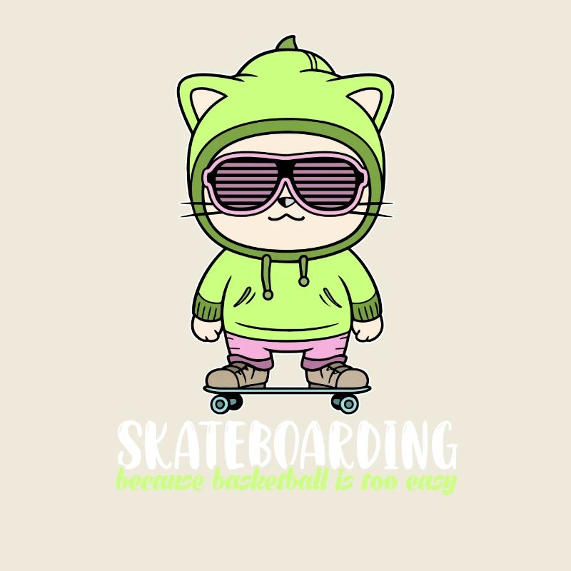 Faire du skate parce que le basket est trop facile