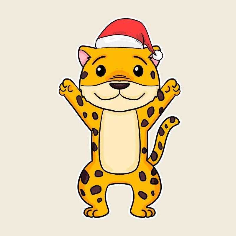 Wildkatze Weihnachten Katze