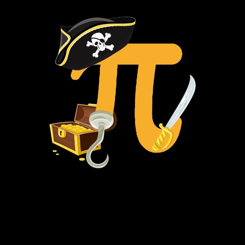 PIrate Pi Day Drôle Pirate Lovers Math