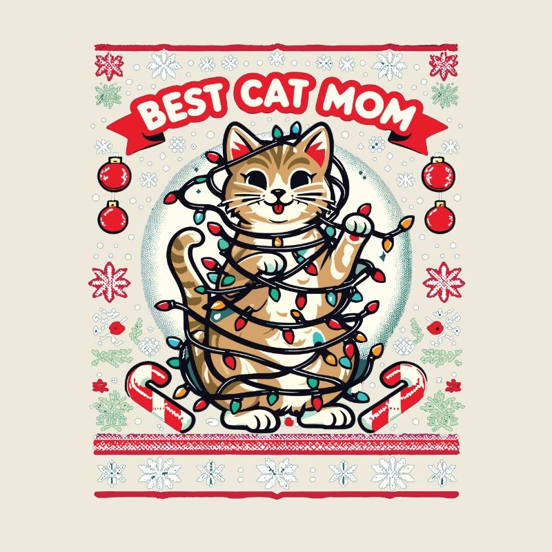 Best Cat Mom Katze Katzenmama Beste Katzenmama