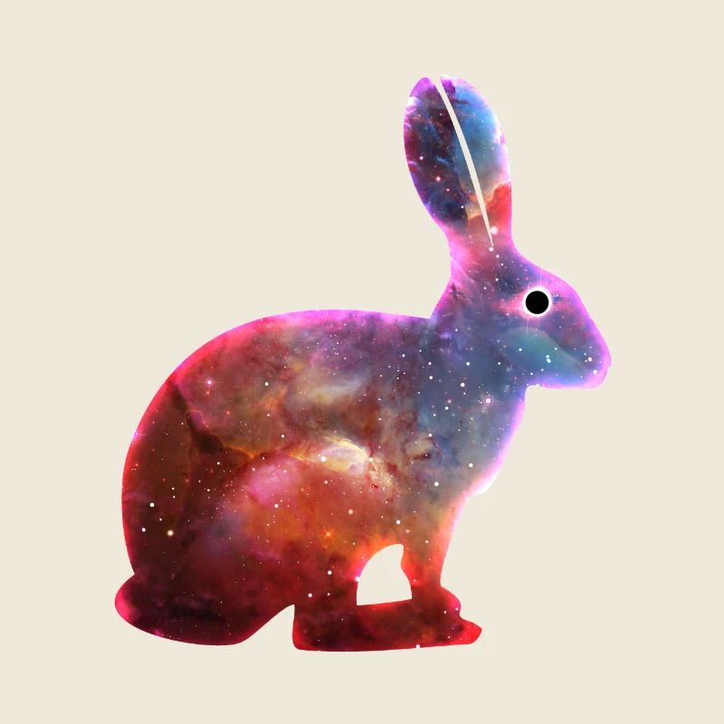 Lapin cosmique et œil de singularité