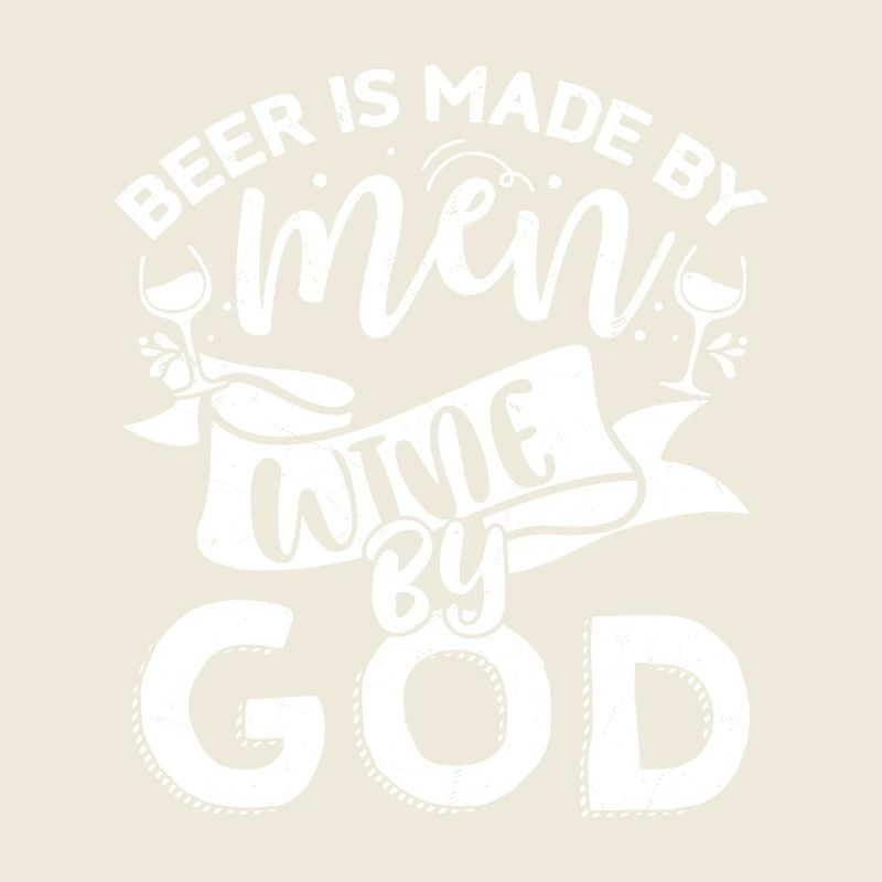 La bière est faite par des hommes vin par Dieu Vintner Winery