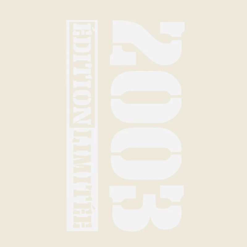 2003 Édition Limitée Humour Anniversaire 20 Ans