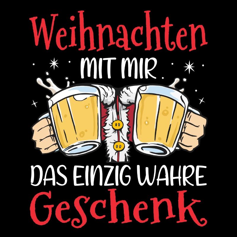 Weihnachten Weihnachtsmann Bier Geschenk