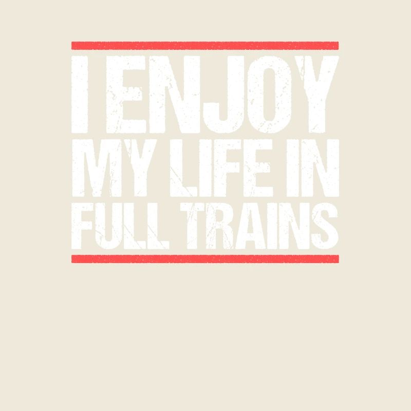 Je profite de ma vie dans les trains Denglisch