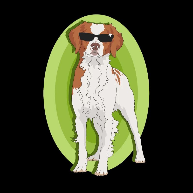 Brittany Epagneul Breton Hund Geschenk
