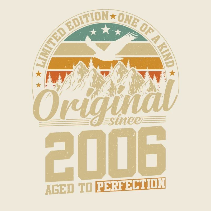 Vintage 2006 Geburtstag