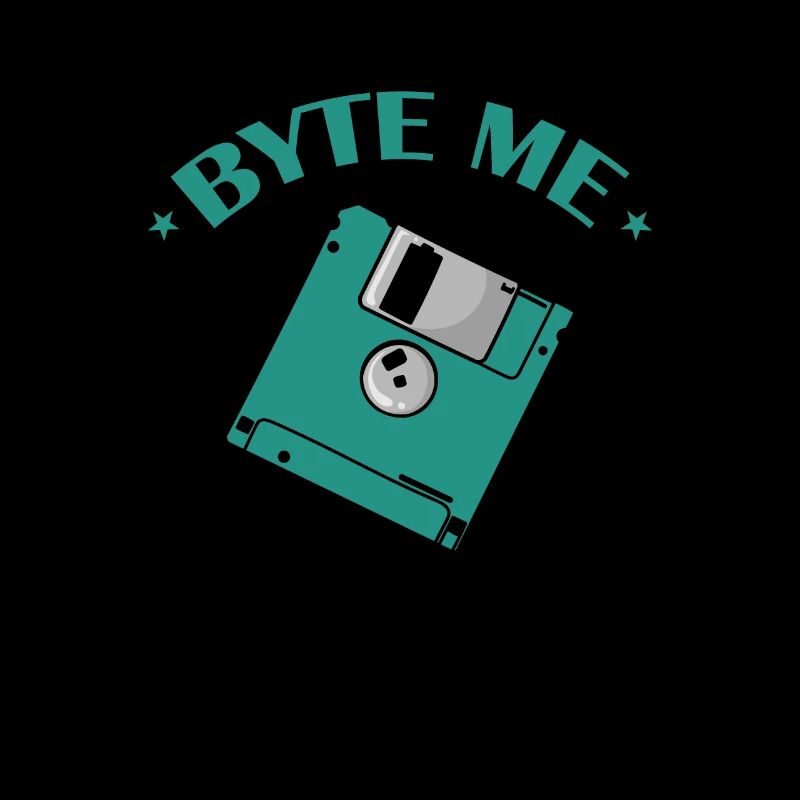 Byte me Diskette Floppy Disk Retrospeichermodul
