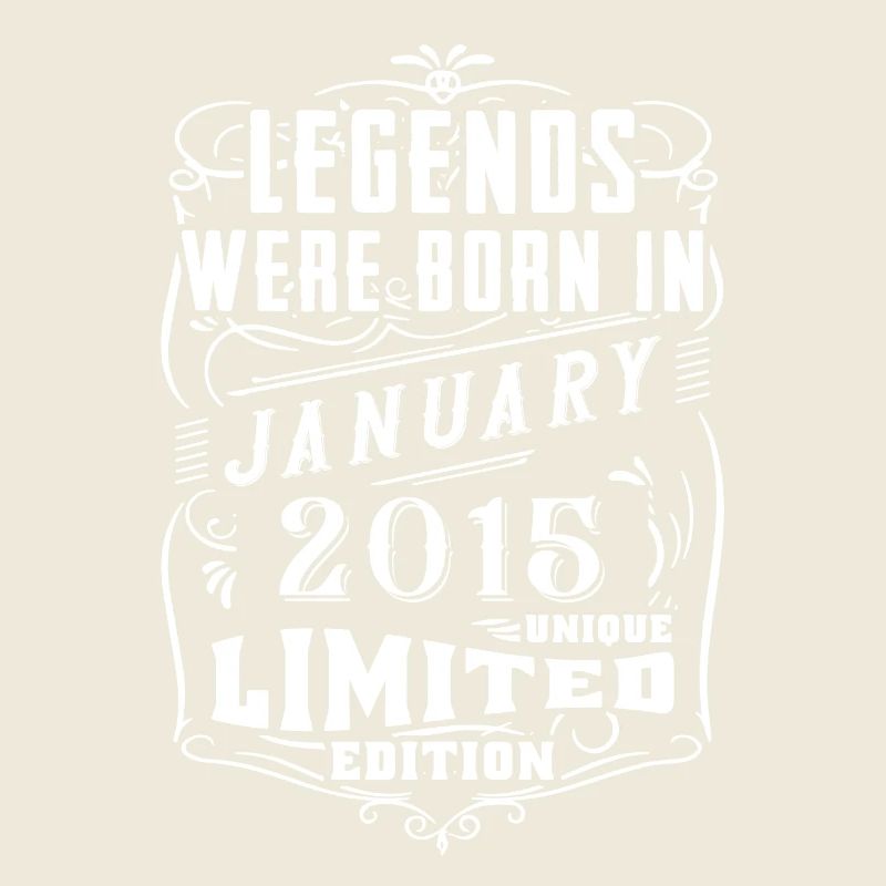 Anniversaire Janvier 2015 Année Edition Limitée