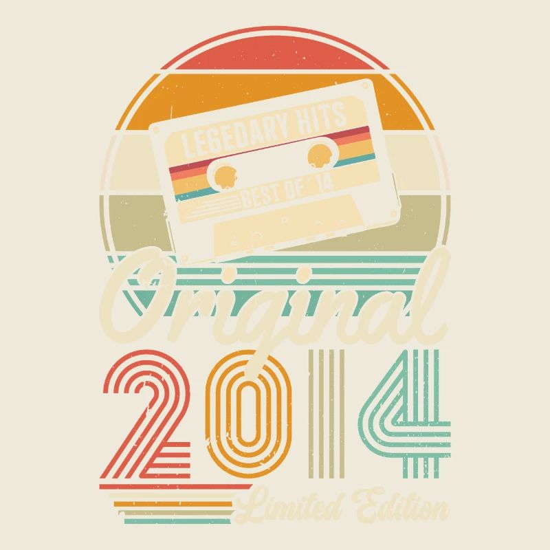 Vintage 2014 Geburtstag
