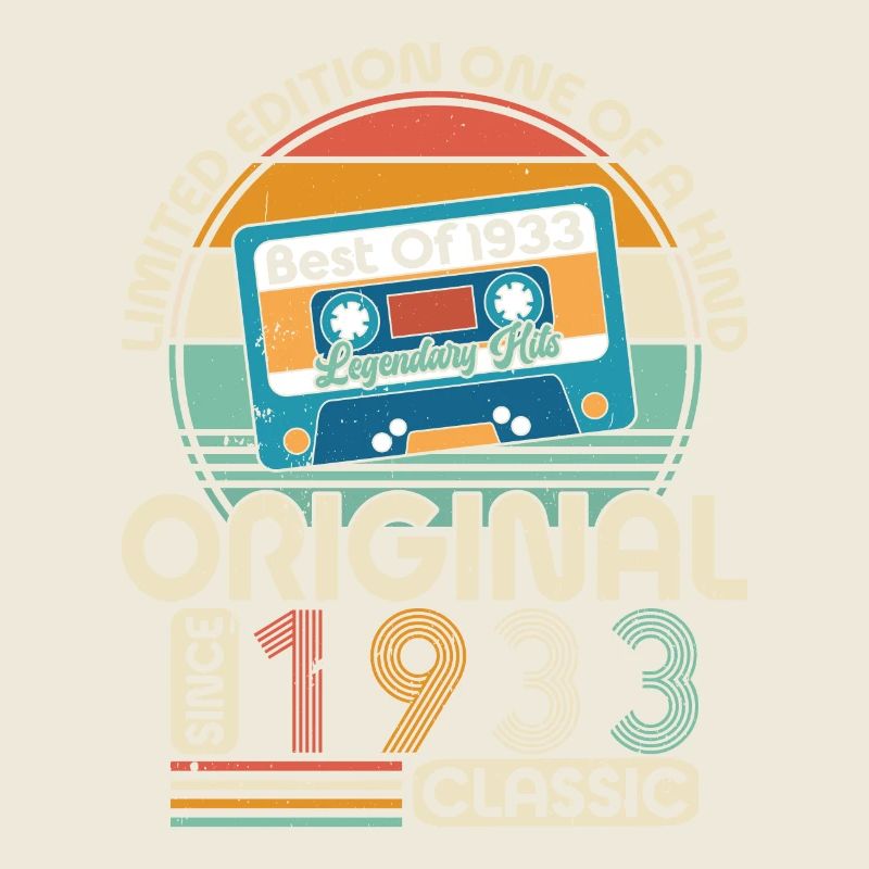 Millésime 1933 Anniversaire