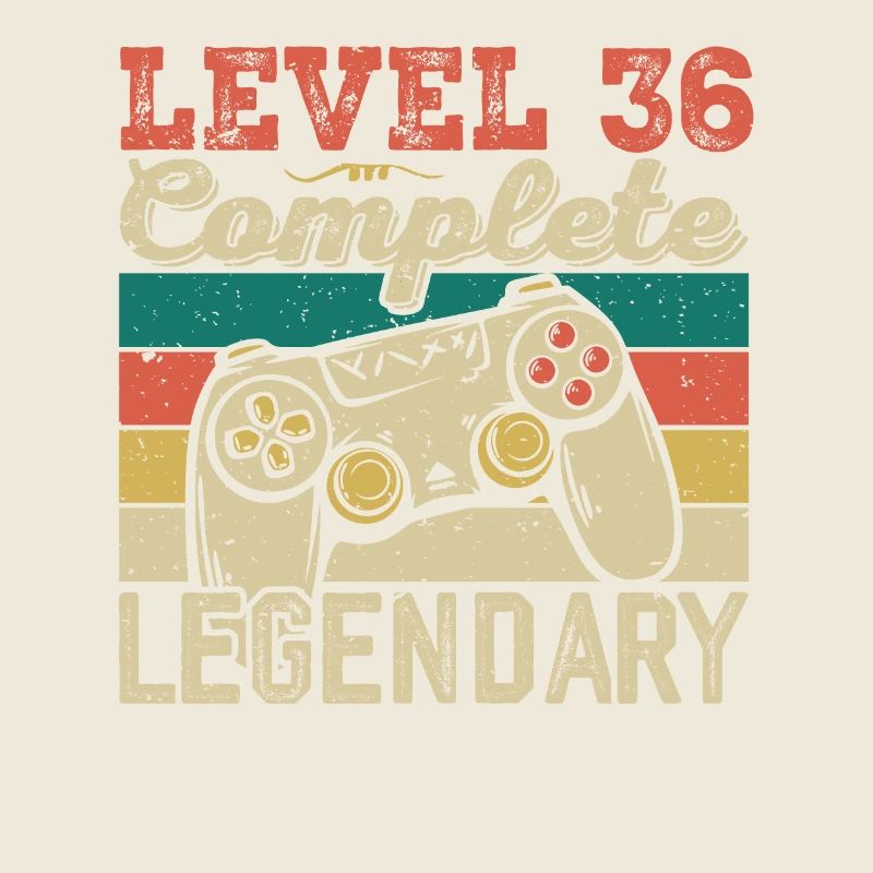 Level 36 Complete, 36th Birthday Gift