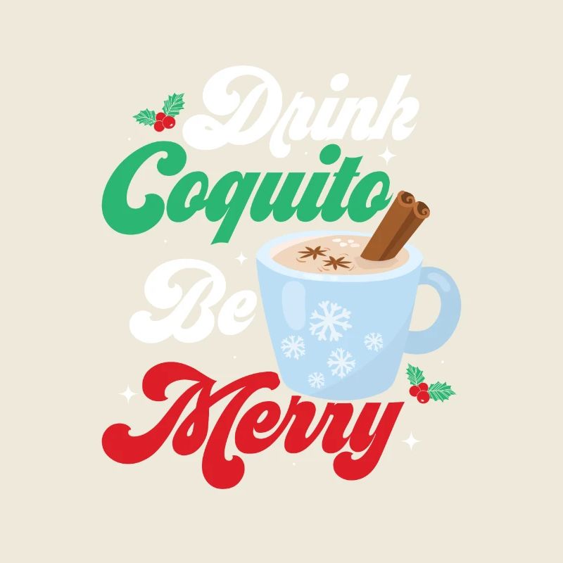 Drink Coquito Be Merry Puerto Rican Coconut Rum Dr