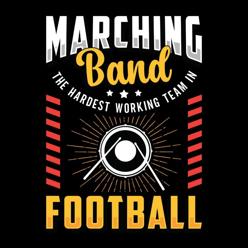 Drumline Marching Band The Hardest Working Drummer