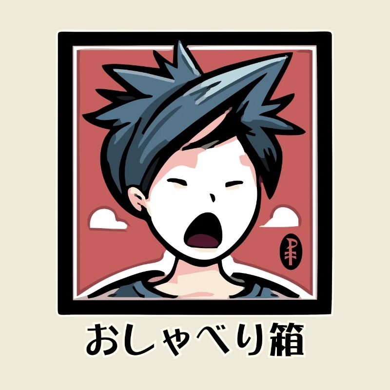 Anime Tarot: おしゃべり箱 - The Chatterbox, Redner