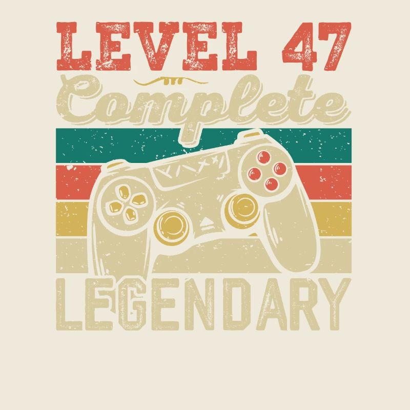 Stufe 47 abgeschlossen, 47 Geburtstagsgeschenk