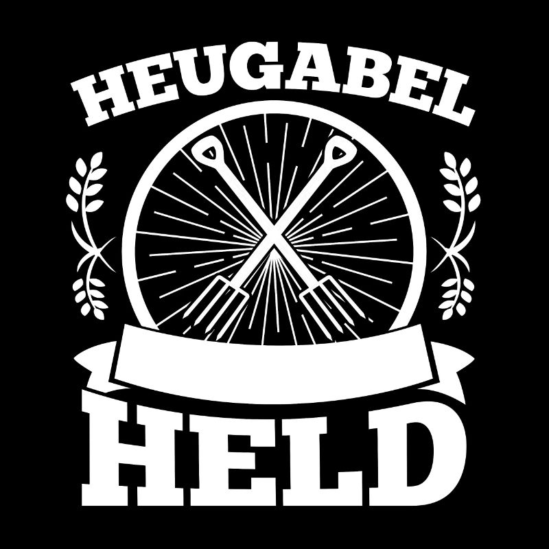 Bauern Landwirte Heugabel Held Beruf Bauer