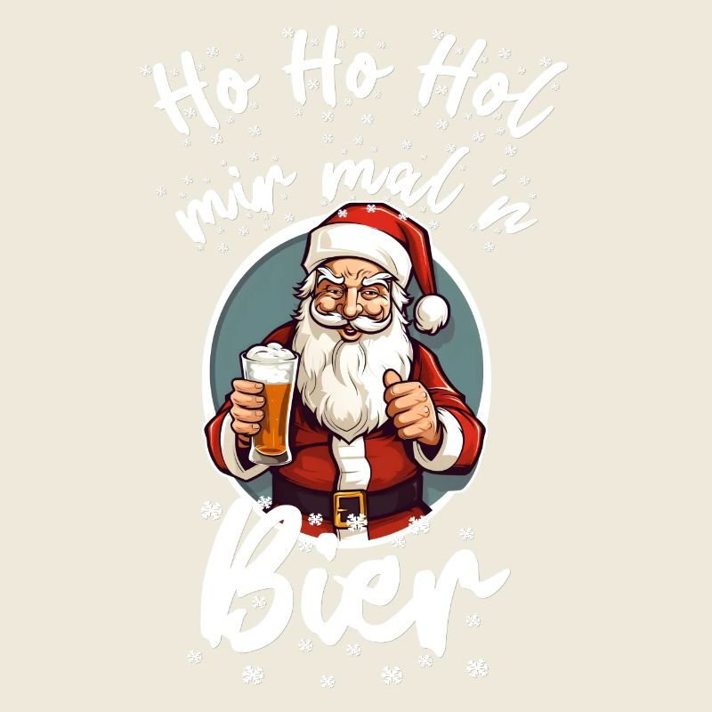 hohohol mir mal ein bier tshirt