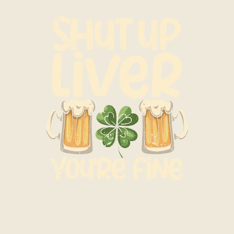Tais-toi Foie Tu vas bien Vert de la Saint-Patrick